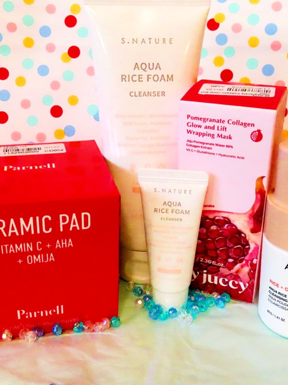 K-Beauty | Juicy Glow + Brightening Rice Skincare Set + 🌸🍓🍚FREE GIFT!🍚🍓🌸